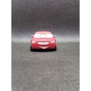 DISNEY PIXAR CARS 2 CARLO MASERATI V2820 RED / MAROON DIECAST 3" CHARACTER CAR